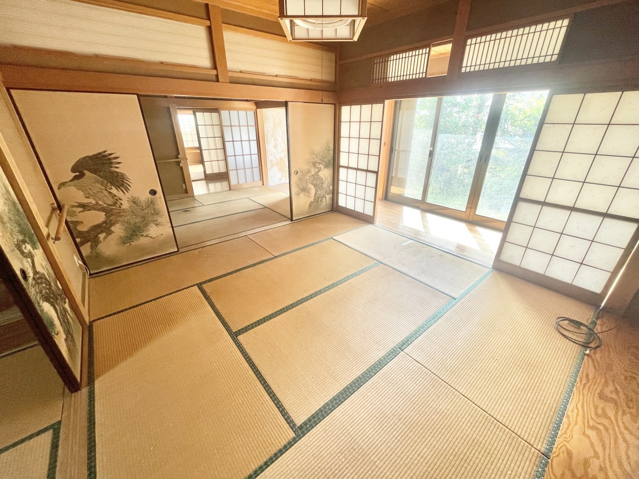 ◆1階和室（リフォーム中）｜リフォーム中もご案内可能です。畳表替えします。