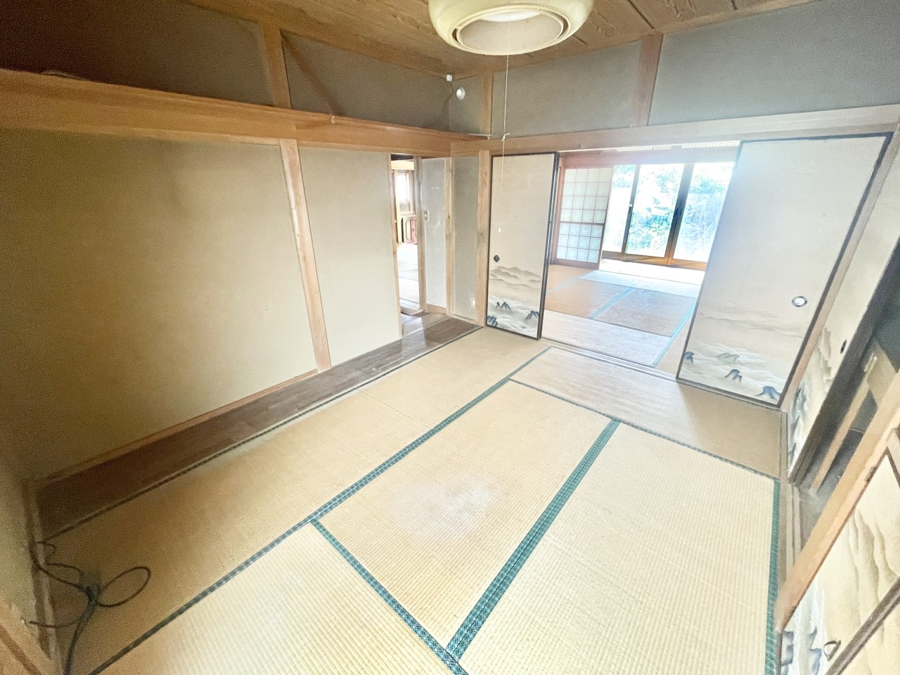 ◆1階和室（リフォーム中）｜リフォーム中もご案内可能です。畳表替えします。