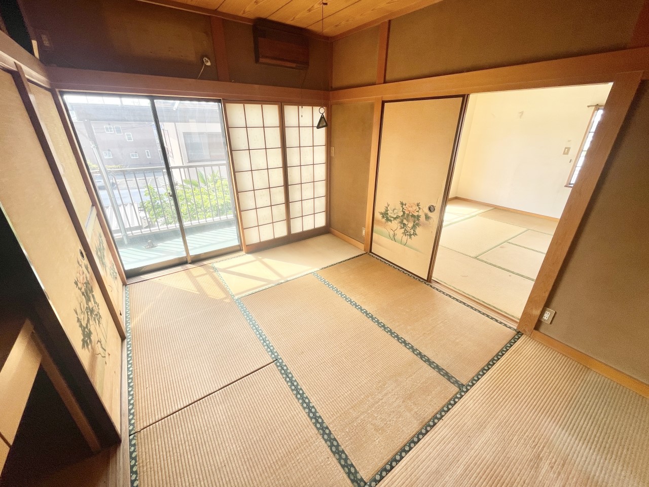 ◆2階和室（リフォーム中）｜リフォーム中もご案内可能です。畳表替えします。