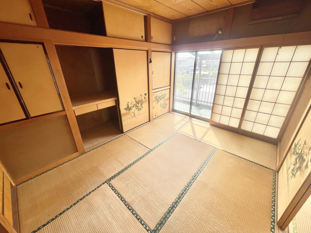 ◆2階和室（リフォーム中）｜リフォーム中もご案内可能です。畳表替えします。