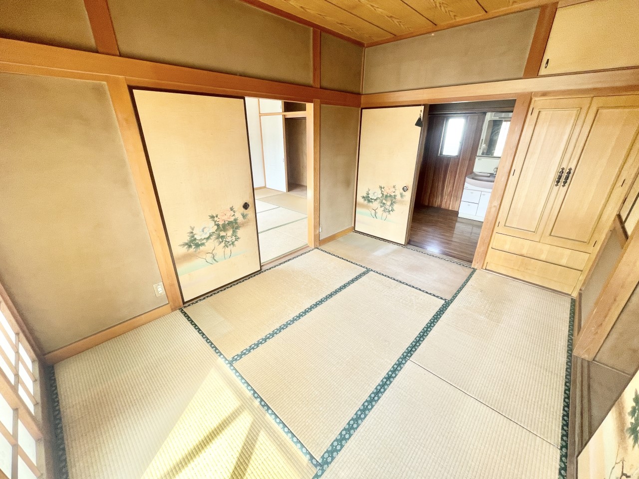 ◆2階和室（リフォーム中）｜リフォーム中もご案内可能です。畳表替えします。