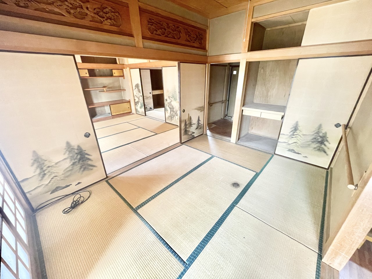 ◆1階和室（リフォーム中）｜リフォーム中もご案内可能です。畳表替えします。