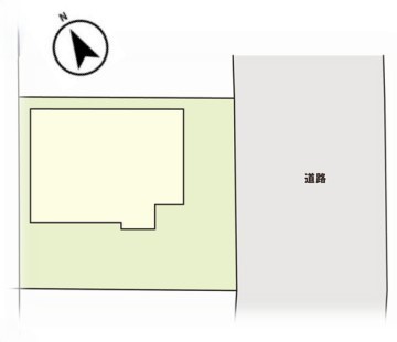 ◆区画図｜東側約4.0ｍ公道・私道
