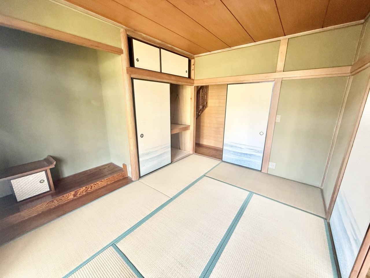 ◆1階和室（リフォーム中）｜リフォーム中もご案内可能です。畳表替えします。