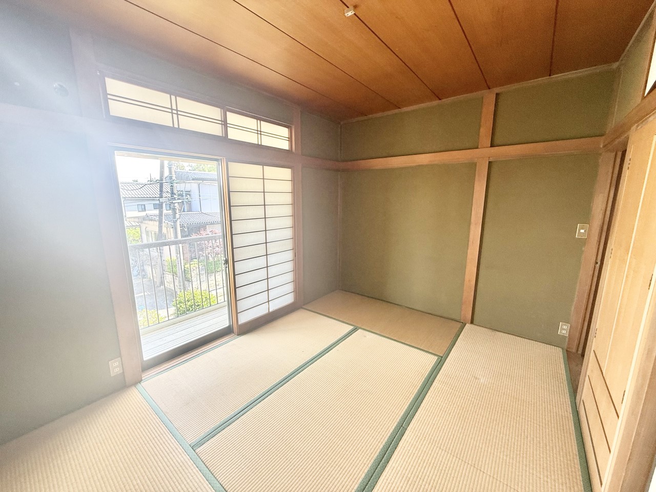 ◆1階和室（リフォーム中）｜リフォーム中もご案内可能です。畳表替えします。
