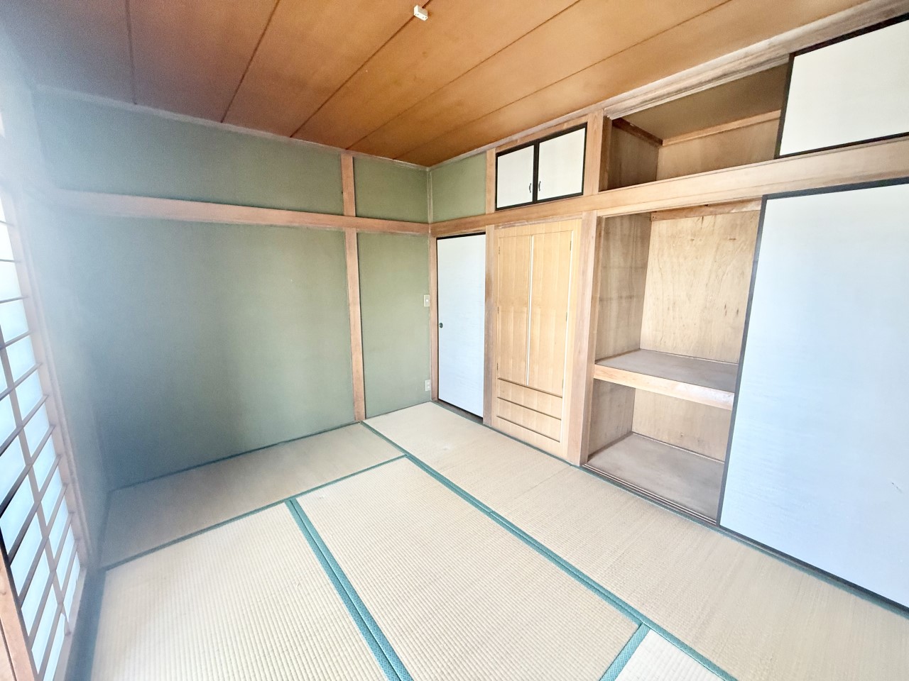 ◆1階和室（リフォーム中）｜リフォーム中もご案内可能です。畳表替えします。
