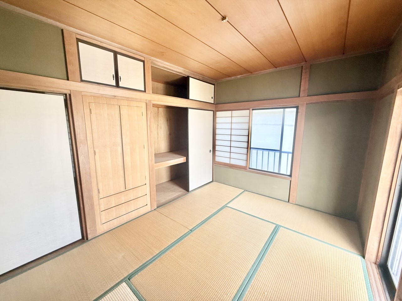 ◆1階和室（リフォーム中）｜リフォーム中もご案内可能です。畳表替えします。