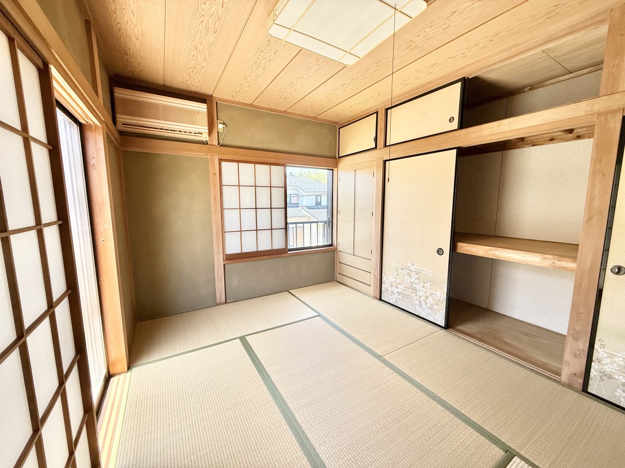 ◆2階和室｜最近の住宅は和室が減ってきていますが、やはり１部屋でも和室があると落ち着きますよね。