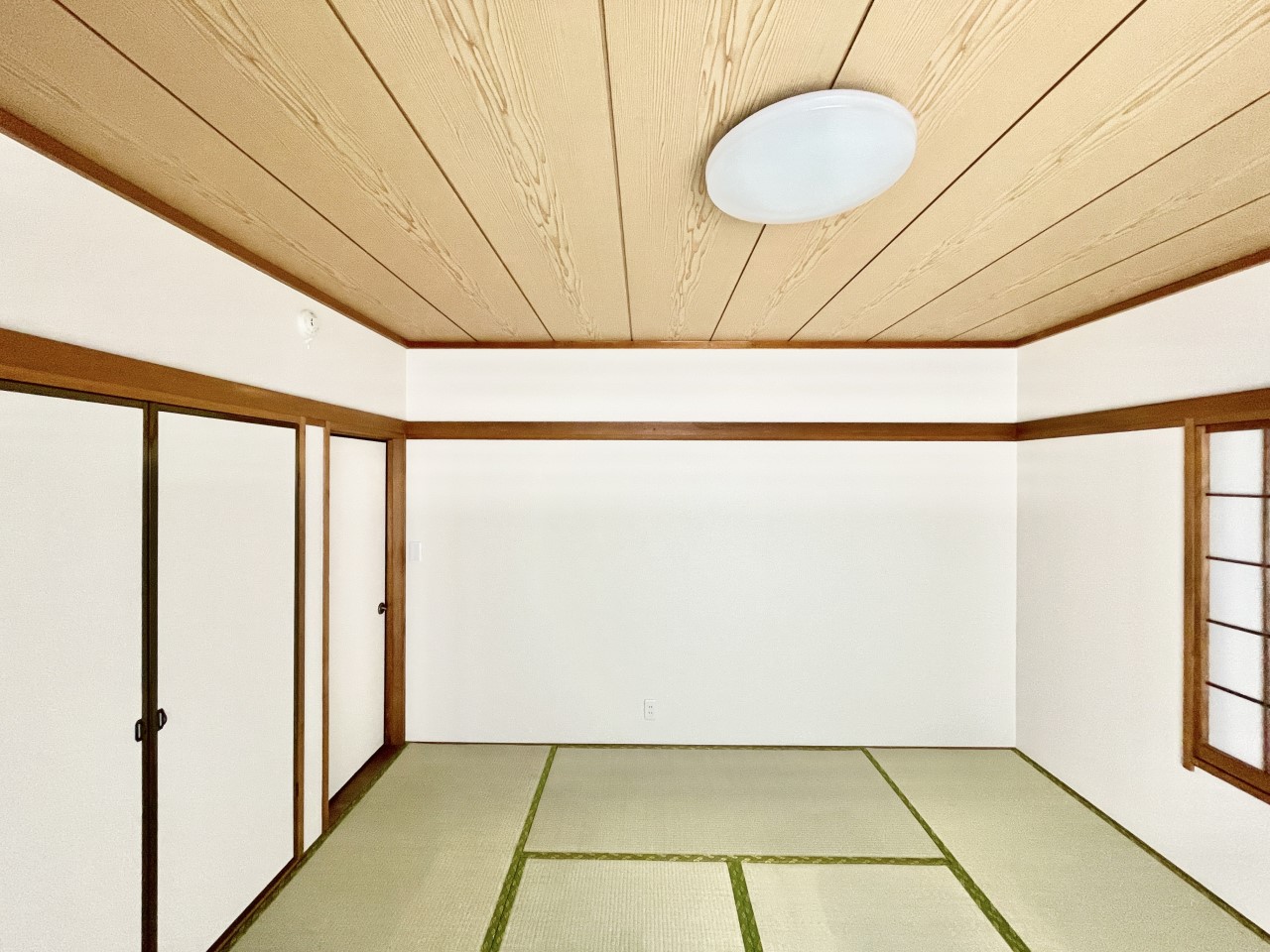 ◆1階和室｜最近の住宅は和室が減ってきていますが、やはり１部屋でも和室があると落ち着きますよね。