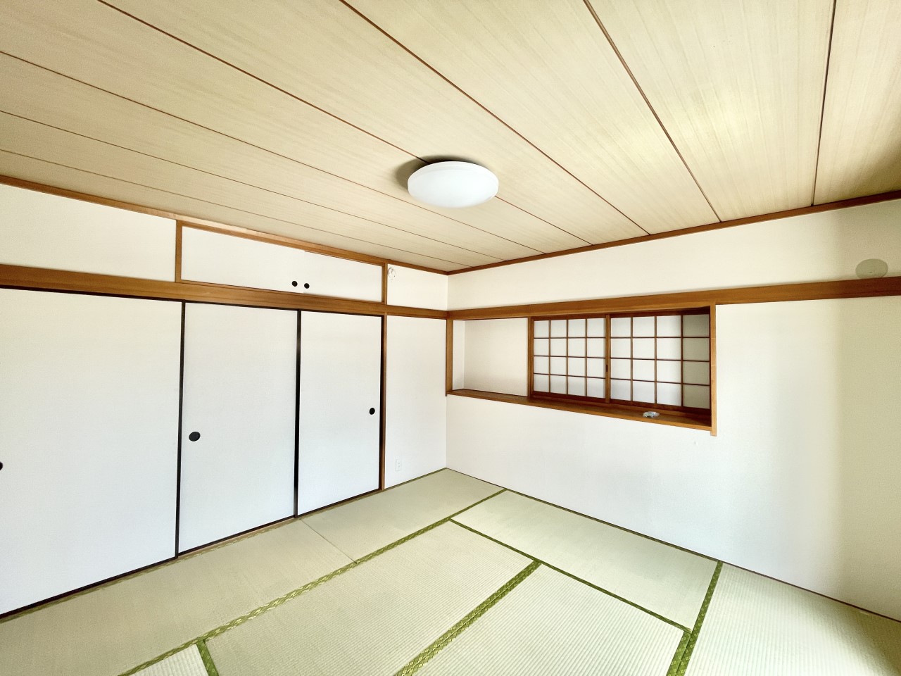 ◆2階和室｜最近の住宅は和室が減ってきていますが、やはり１部屋でも和室があると落ち着きますよね。