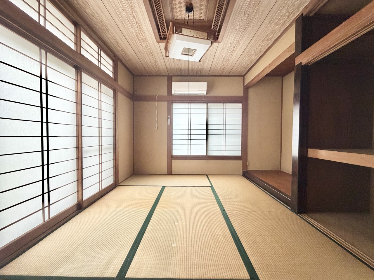 ◆1階和室｜最近の住宅は和室が減ってきていますが、やはり１部屋でも和室があると落ち着きますよね。