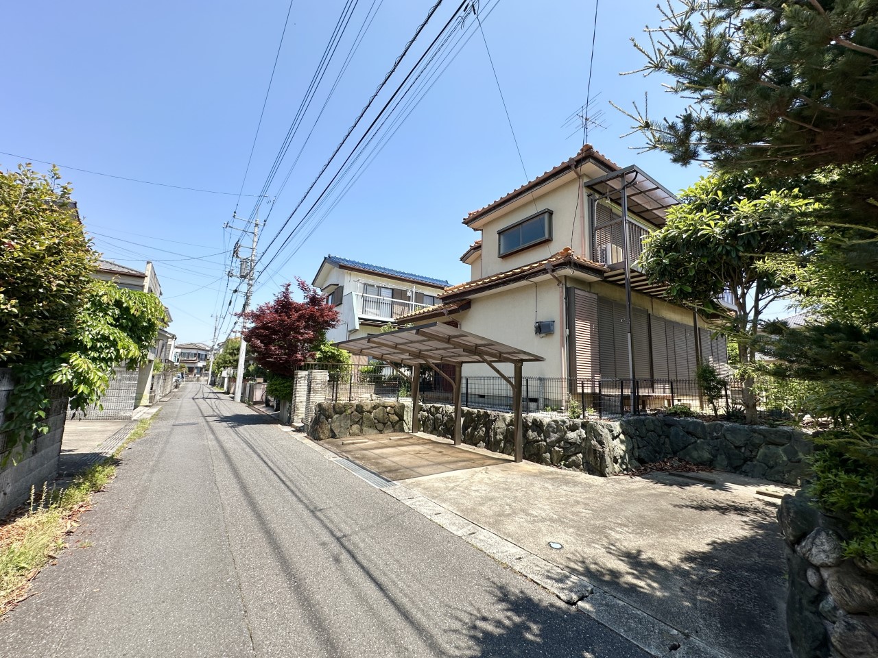 ◆外観｜騒音が少なく、落ち着いた環境で閑静な住宅街です。