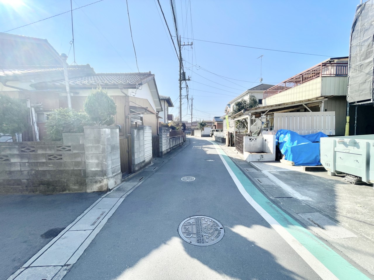 ◆前面道路｜約4.2ｍ。閑静な住宅街で駐車も落ち着いて出来ます！