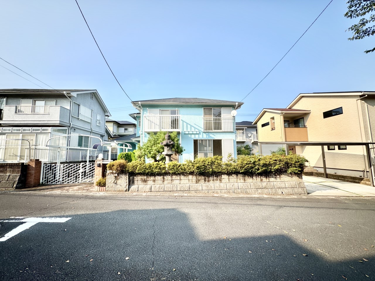 ◆外観｜騒音が少なく、落ち着いた環境で閑静な住宅街です。