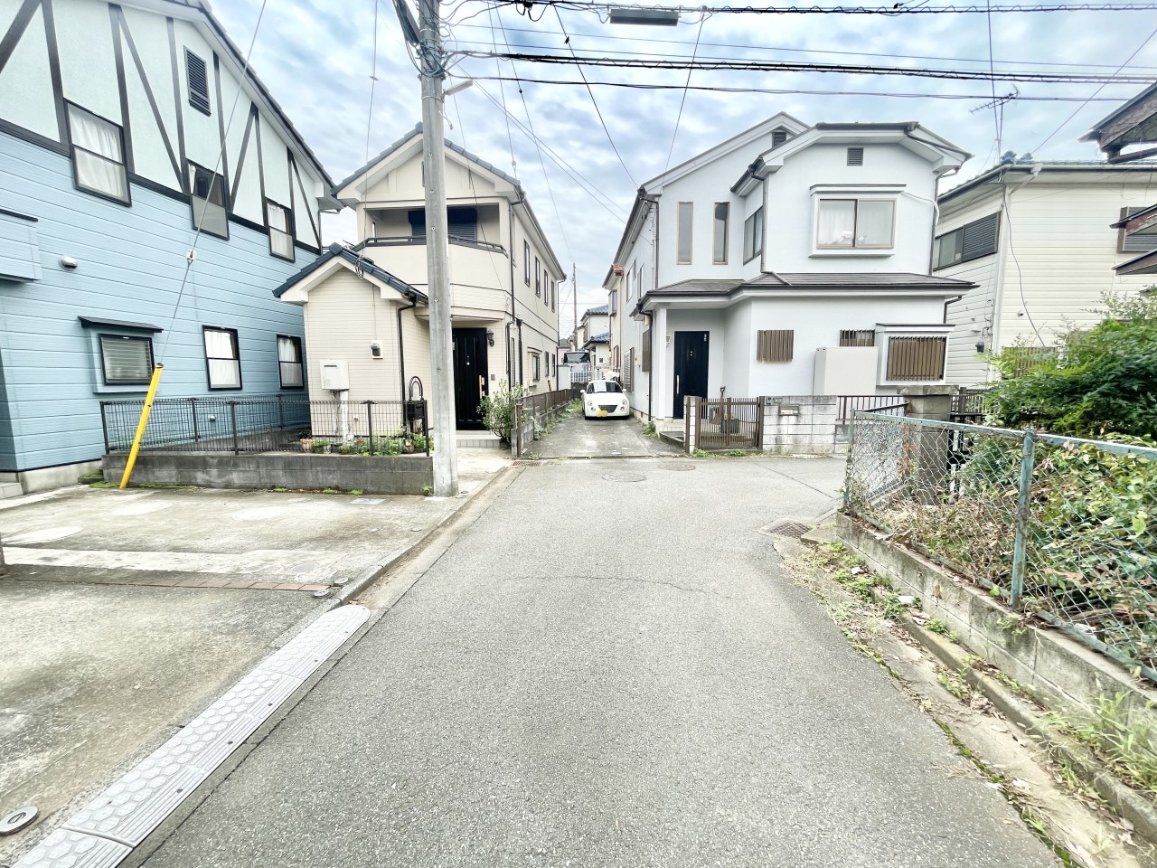 ◆前面道路｜約4.0ｍ。閑静な住宅街で駐車も落ち着いて出来ます！