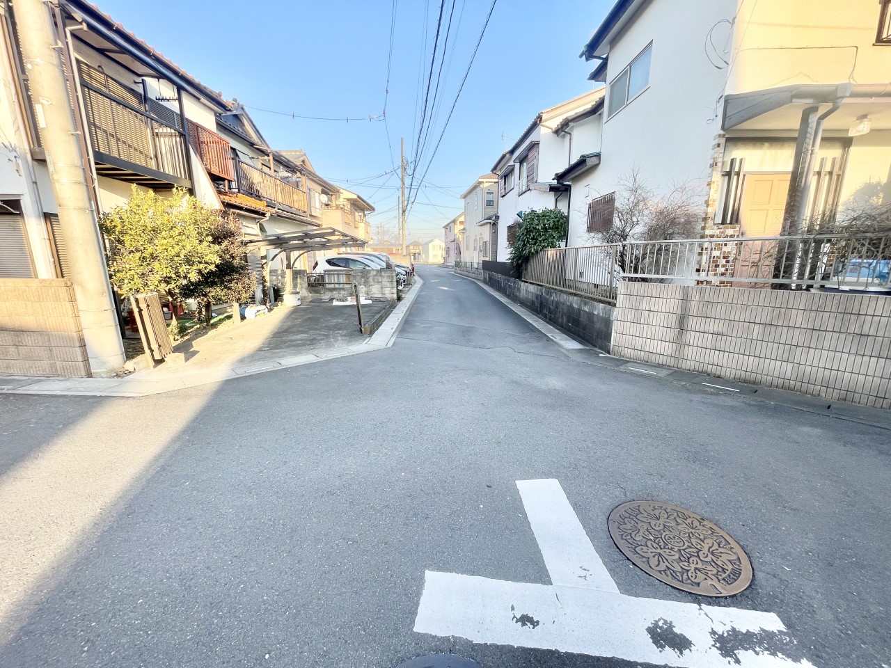 ◆前面道路|約4.2m。閑静な住宅街で駐車も落ち着いて出来ます!