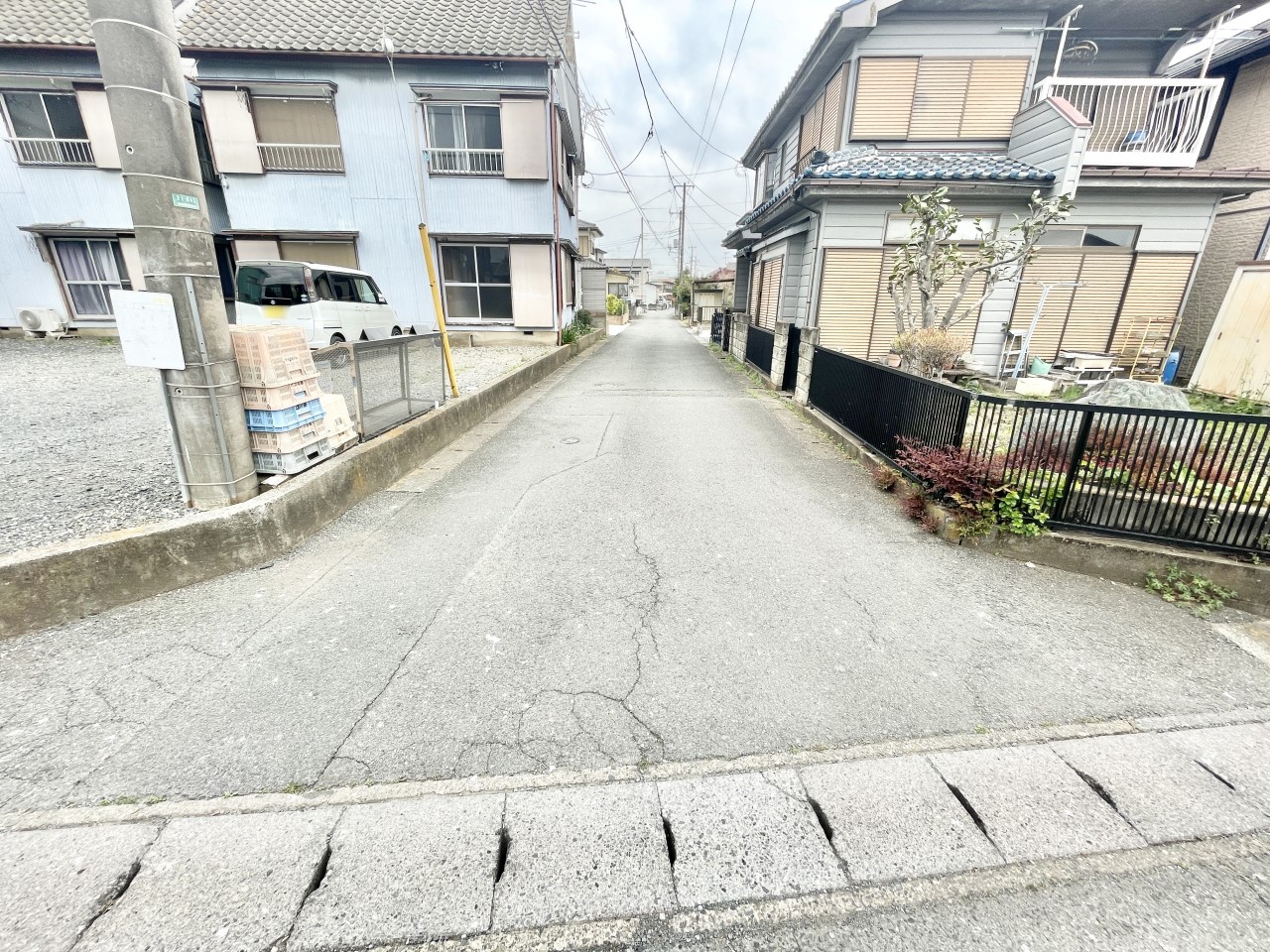 ◆前面道路｜約4.0ｍ。閑静な住宅街で駐車も落ち着いて出来ます！