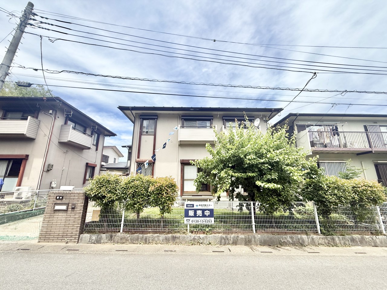 ◆外観｜前面の建物から距離がある為、日当たり良好♪