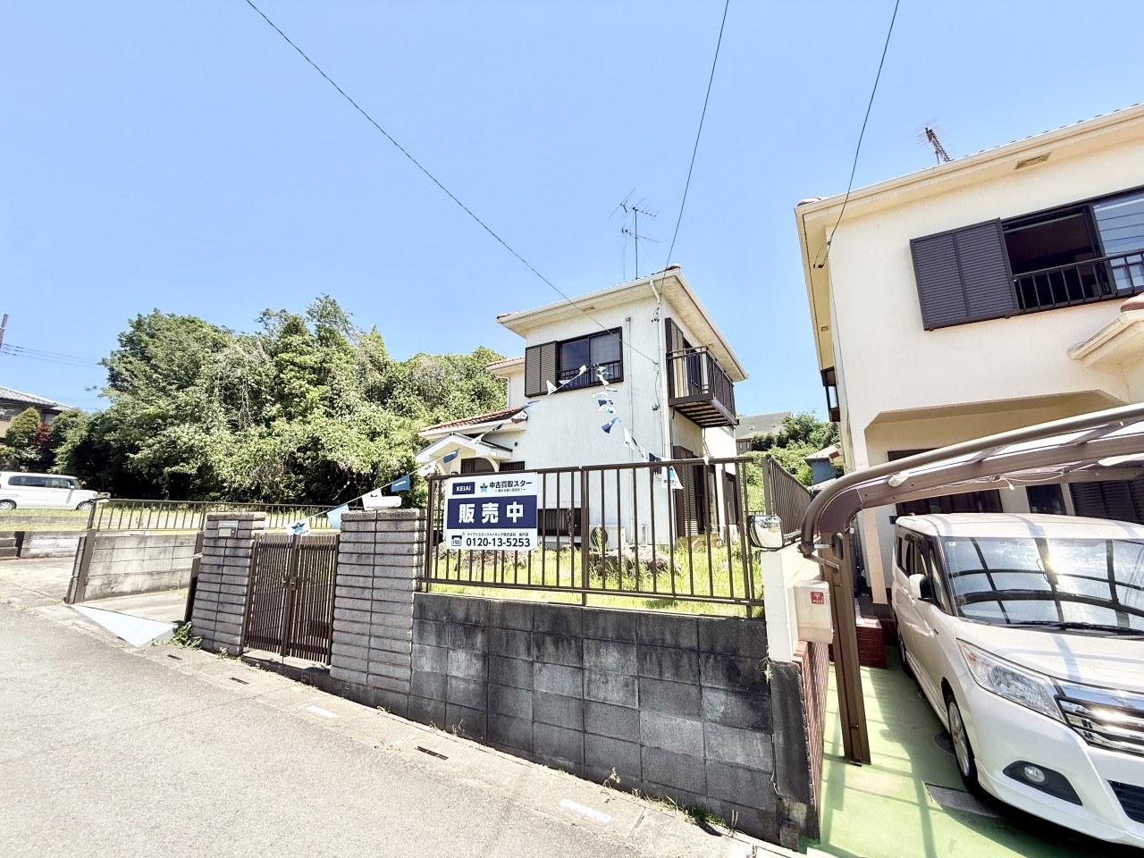 ◆外観｜車通りが少なく、騒音も少ない為、お休みも安心して出来ます♪