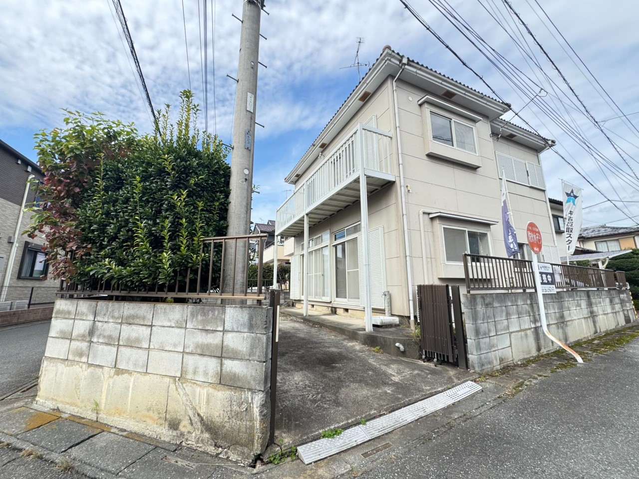 南東角地なので日当たり良好です◎