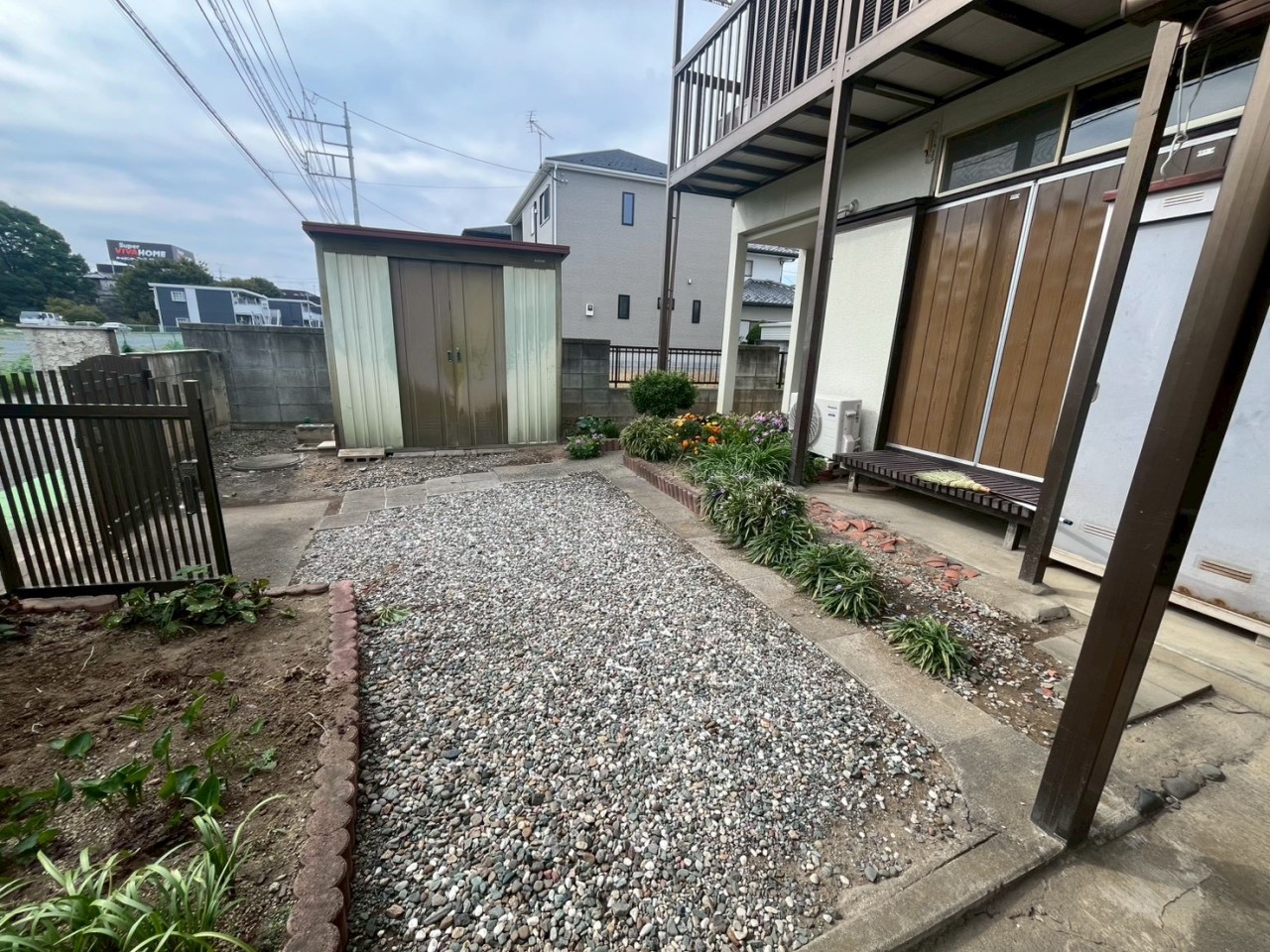 【お庭】倉庫付きです。