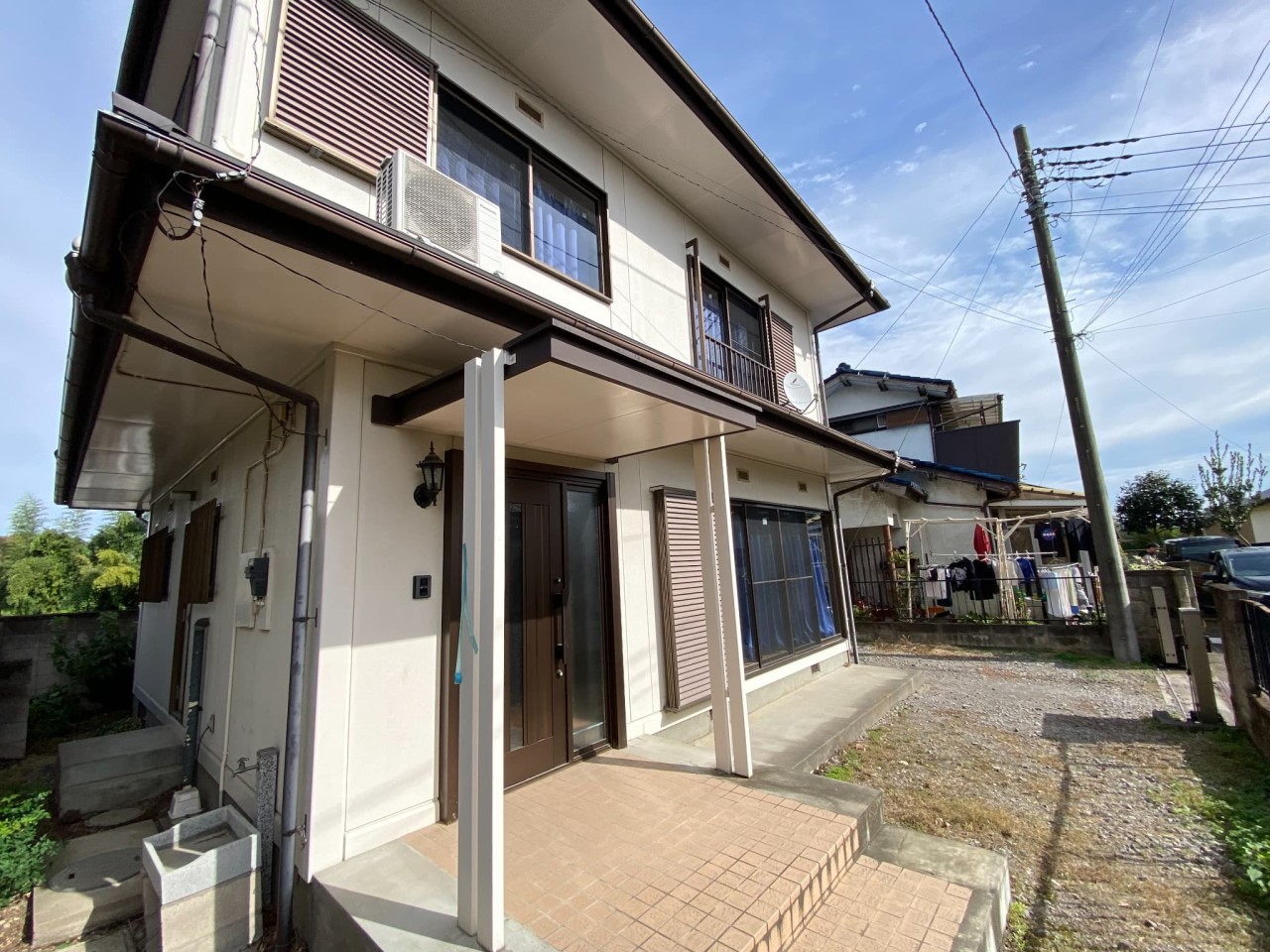 【外観】お庭でBBQやガーデニングなど楽しめます♪