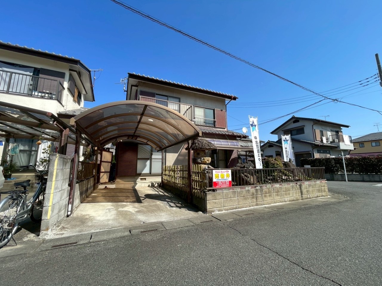 【外観】接道の幅員は広々5.9m♪