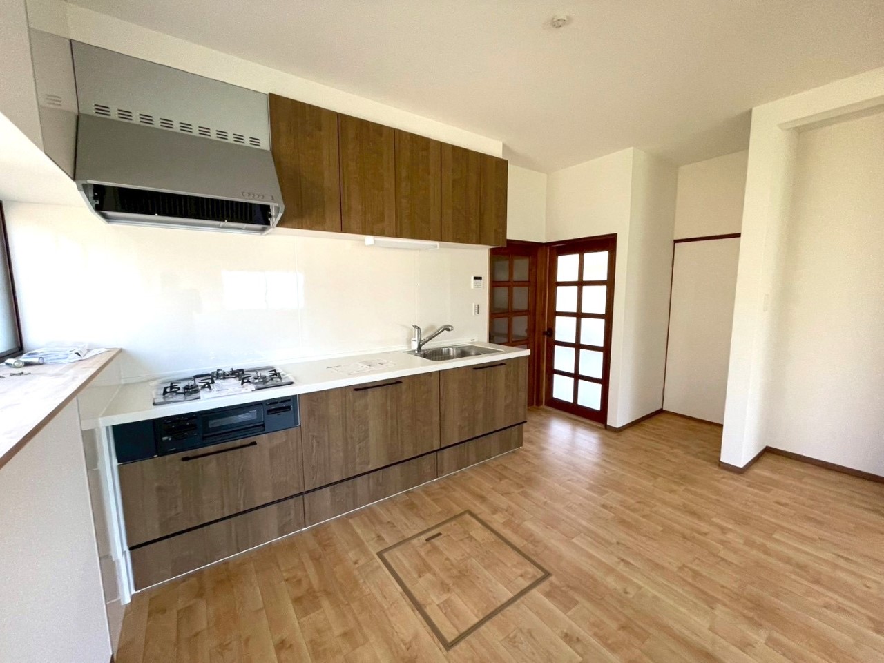 ※リフォーム済【キッチン】お子様と並んでお料理も楽しめるキッチン♪収納も豊富でうれしい(^^)/