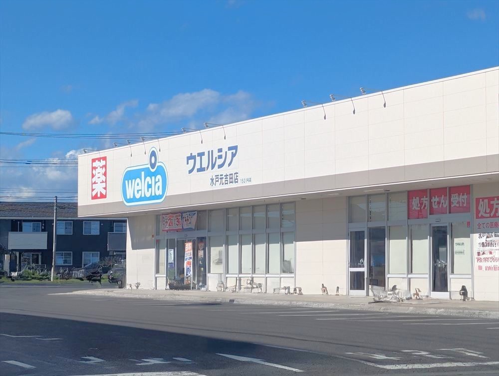 ウエルシア水戸元吉田店(600m)-