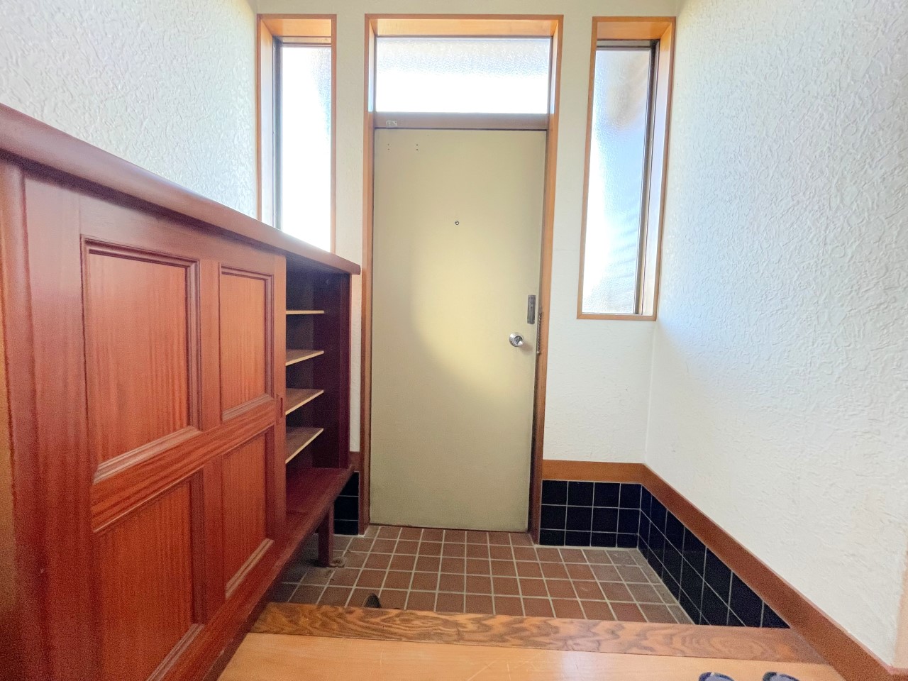 家族の靴がたくさんしまえる下駄箱付き!※2026年1月撮影