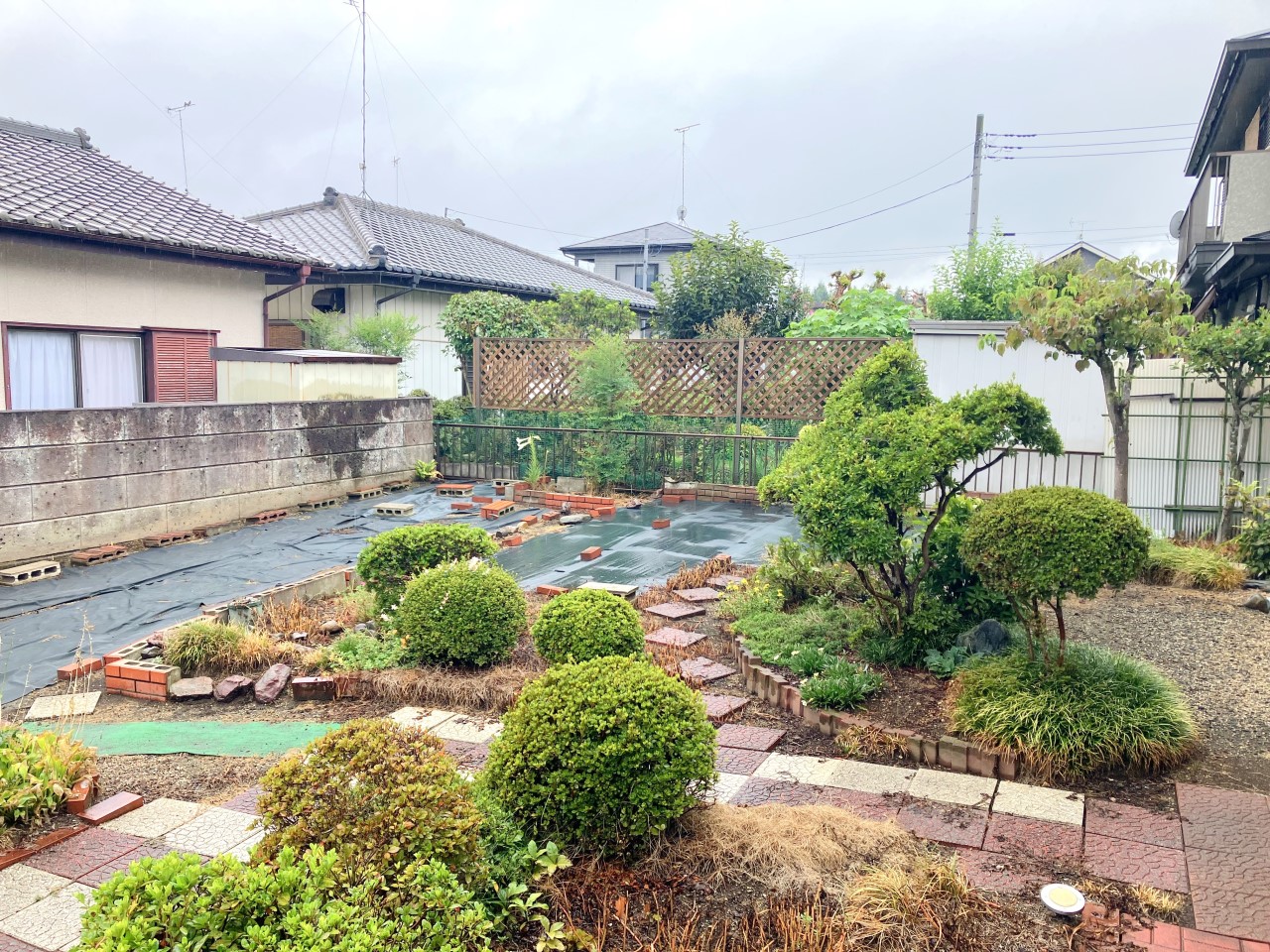 約75坪でお庭広々。