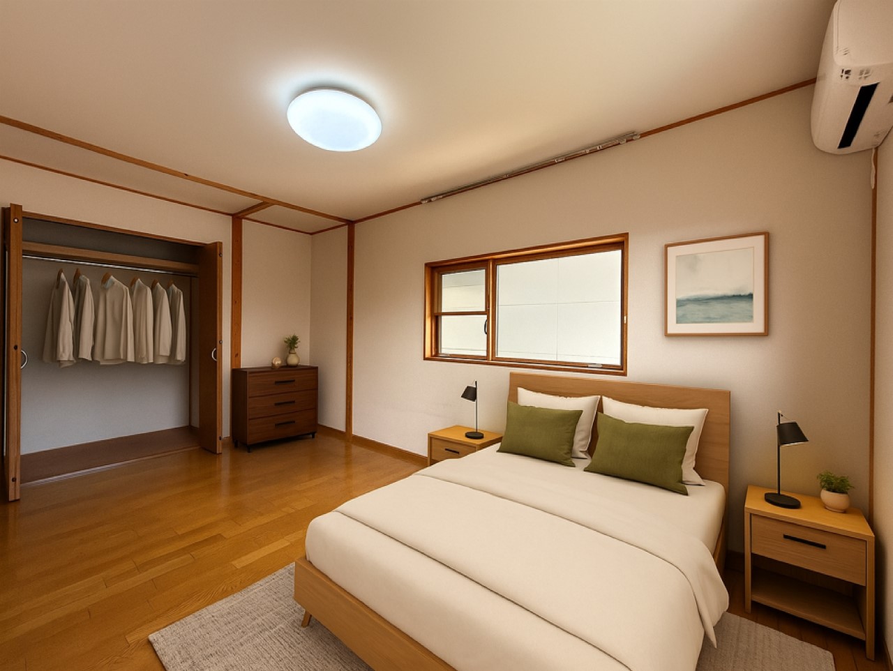 ※CG合成で家具を配置したイメージです。※家具は販売しておりません。