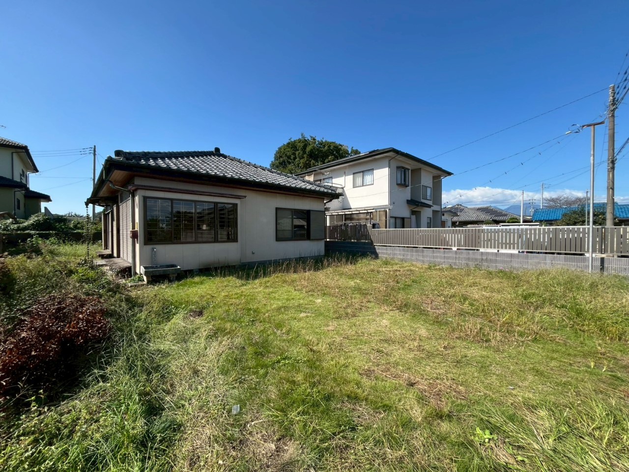 【外観】土地面積100坪越!