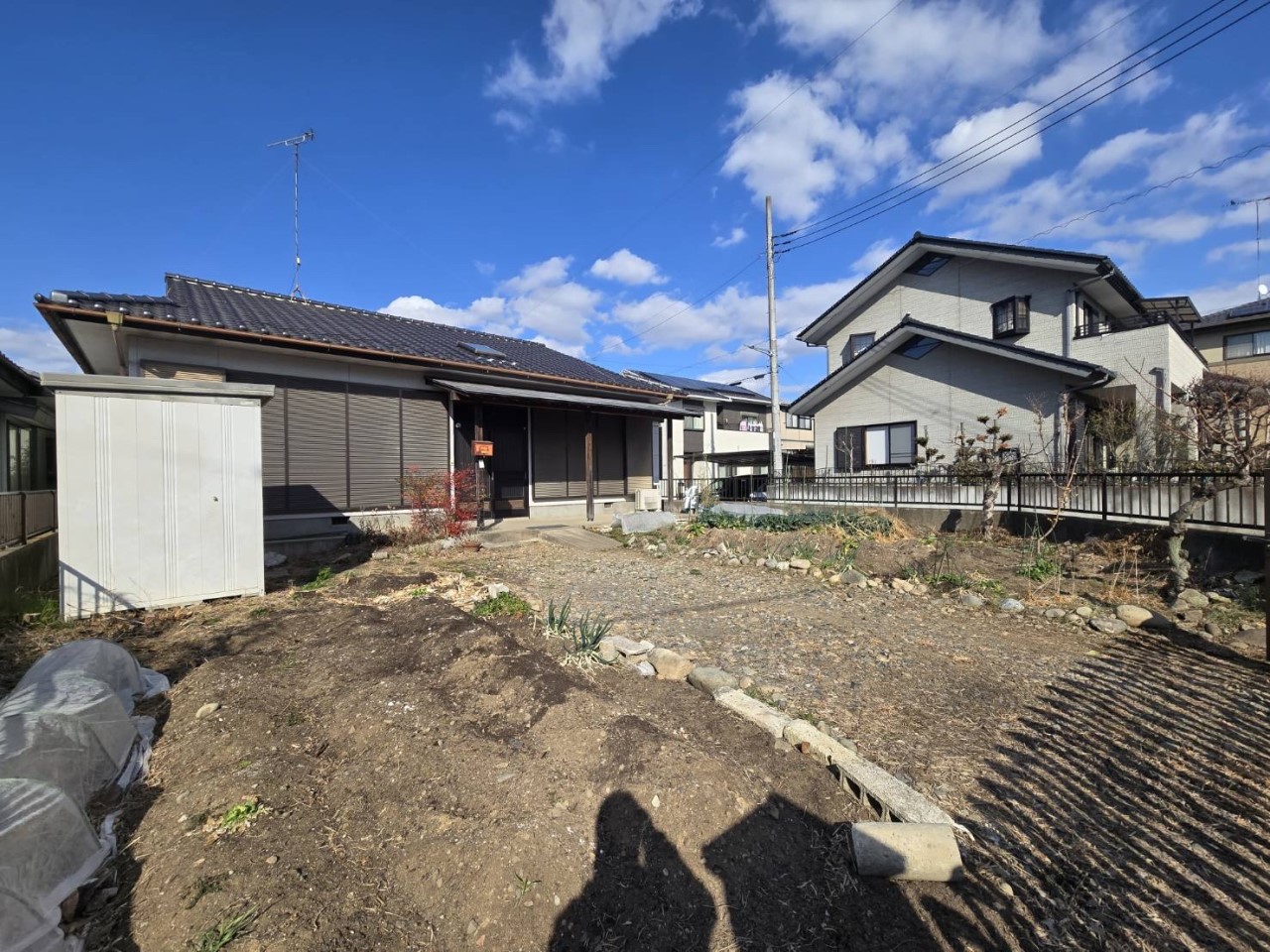 【庭】家庭菜園やBBQなど、休日も楽しめるお庭です♪※2026年2月撮影