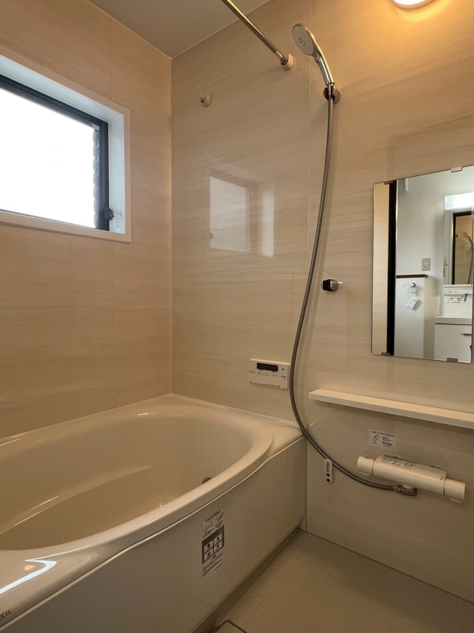 【バスルーム】新しいユニットバスに交換しました♪※リフォーム後の写真です。(2026.1月撮影)