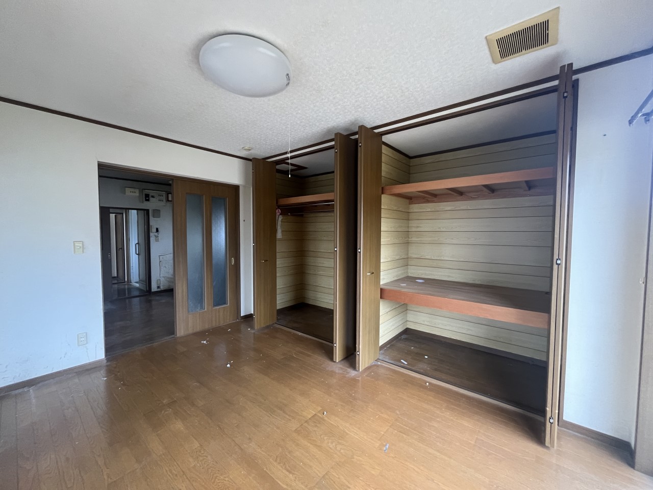 【収納】大容量のクローゼットつき!