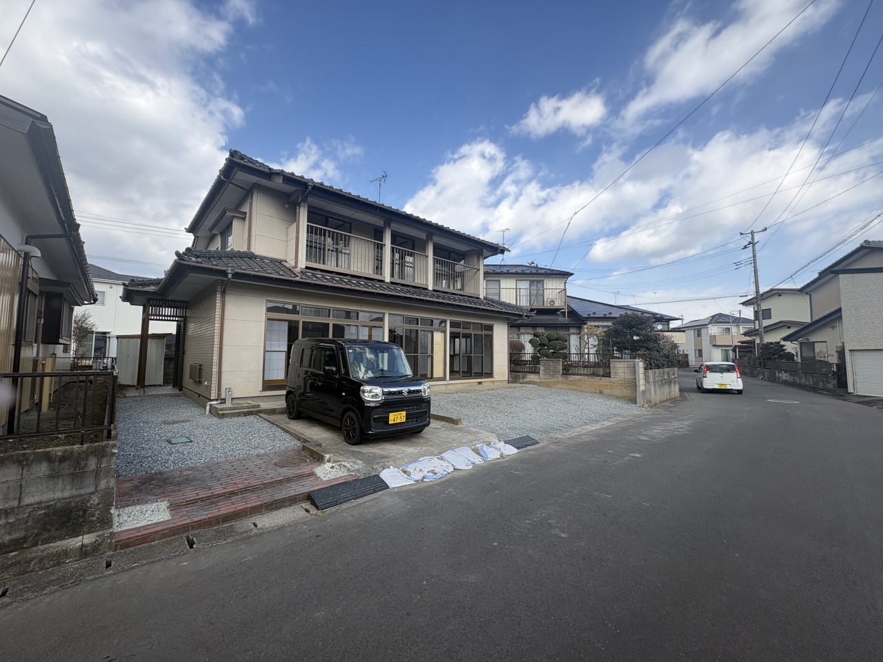 *2026年2月撮影|外構工事後