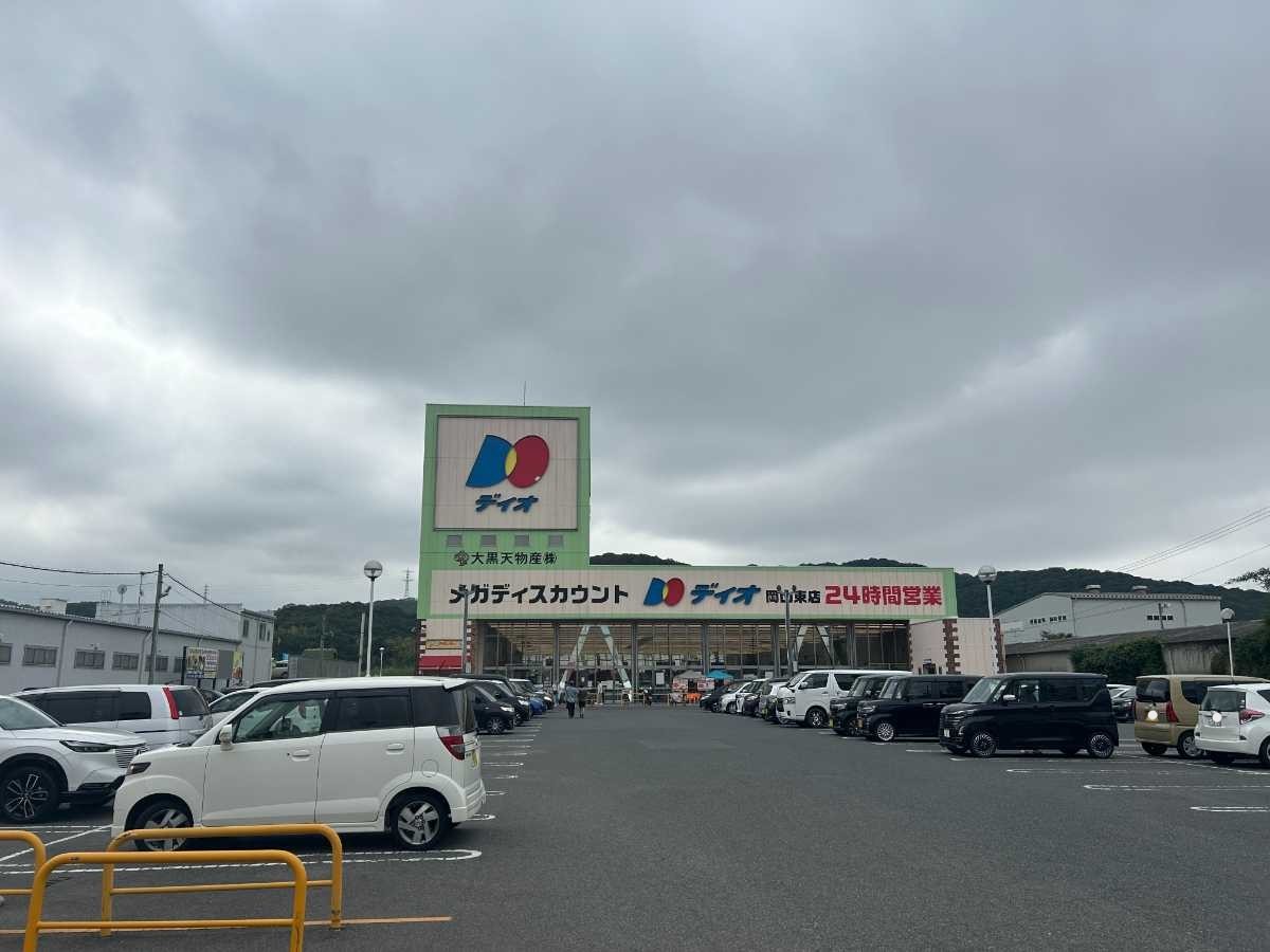 ディオ岡山東店(800m)-