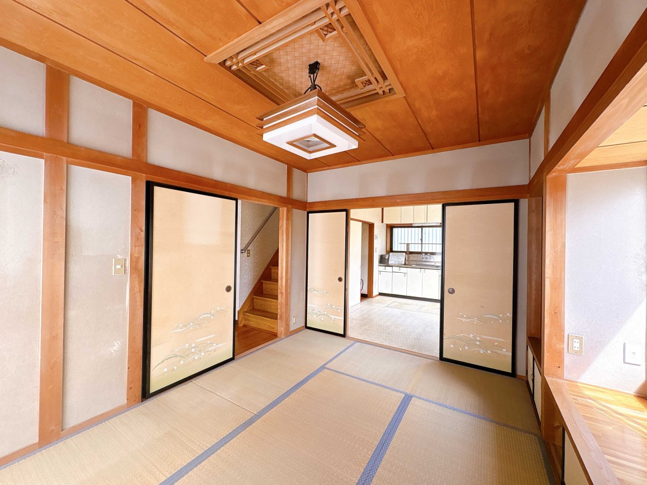 【和室】優しい光の入るお部屋です♪