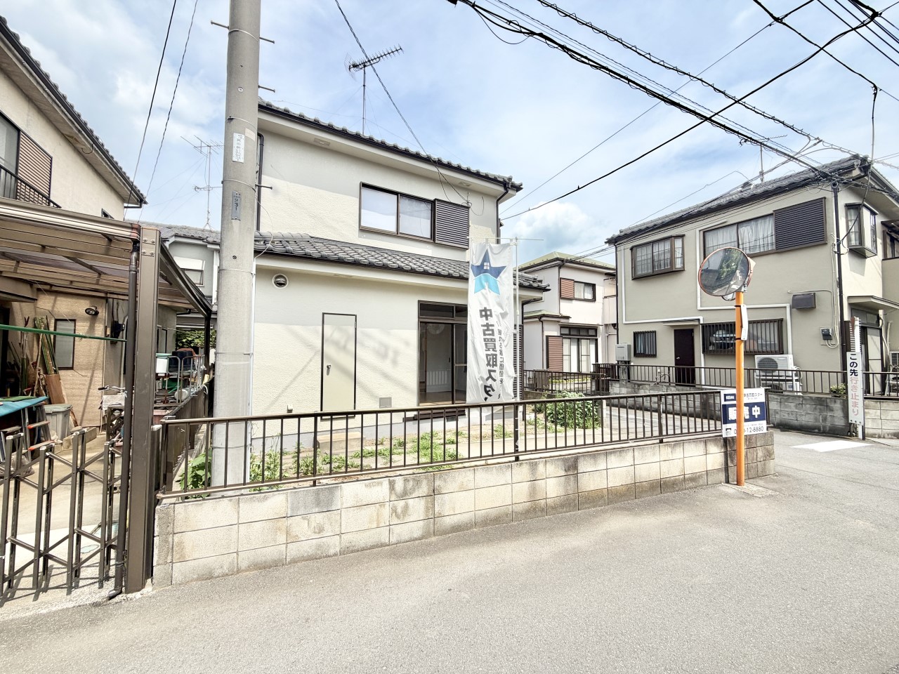 ◆外観(リフォーム後)|外観が光を反射し、お家全体を明るく大きい印象にしてくれます♪