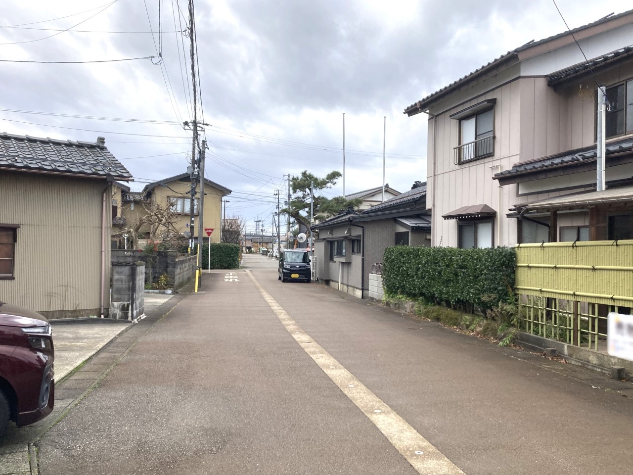 車通りが少なく、小さなお子様がいても安心♪