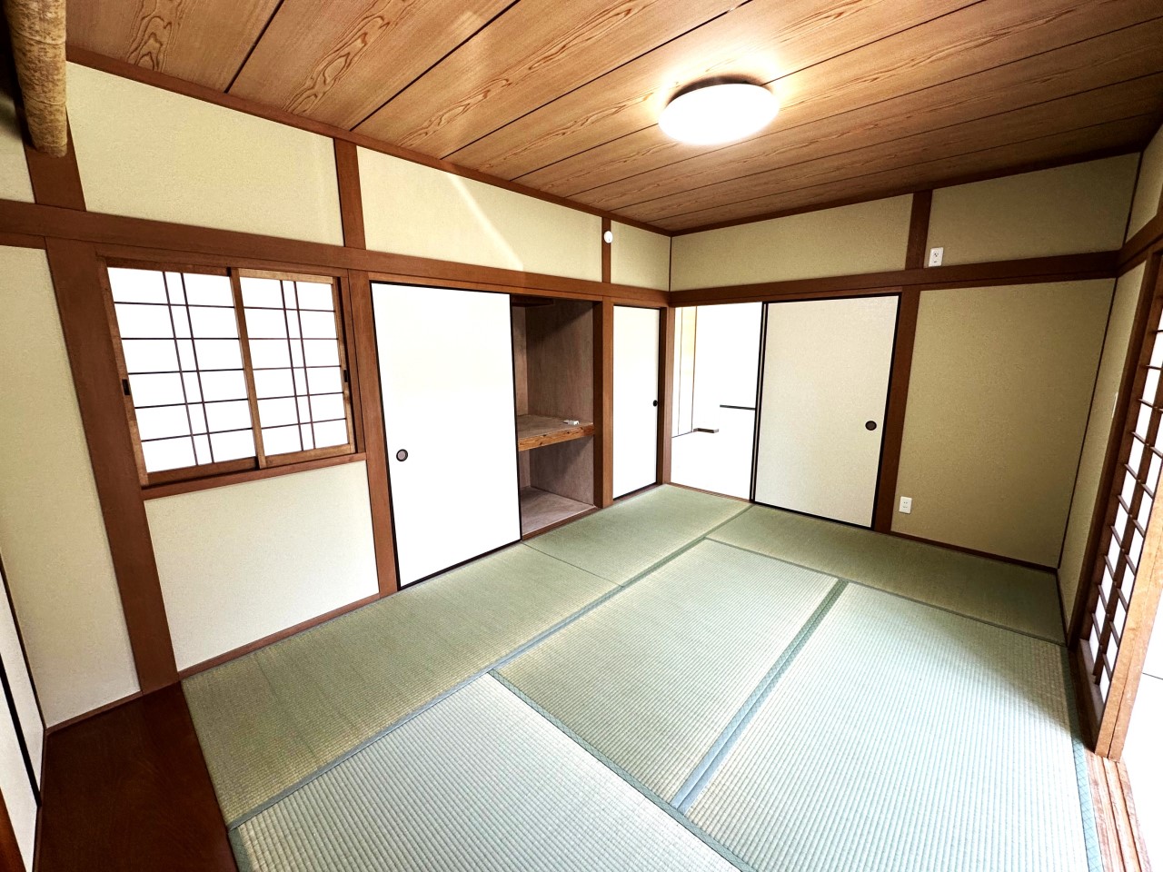 【1F和室】クロス張替と畳は表替えしました!(2026年5月撮影)※リフォーム後写真