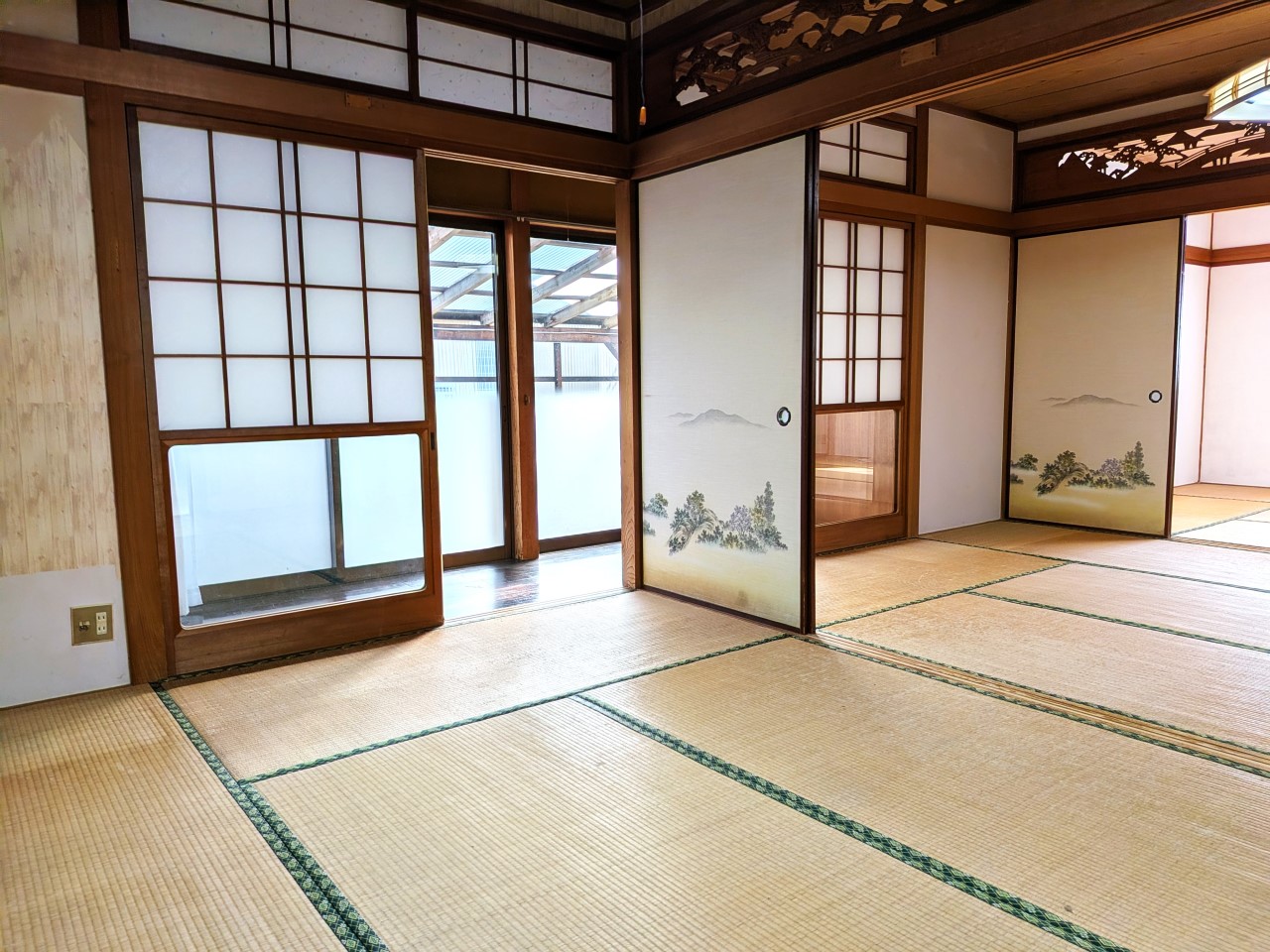 【6帖東側和室】和室でしか感じることのできない趣のある空間です(2026年2月撮影)