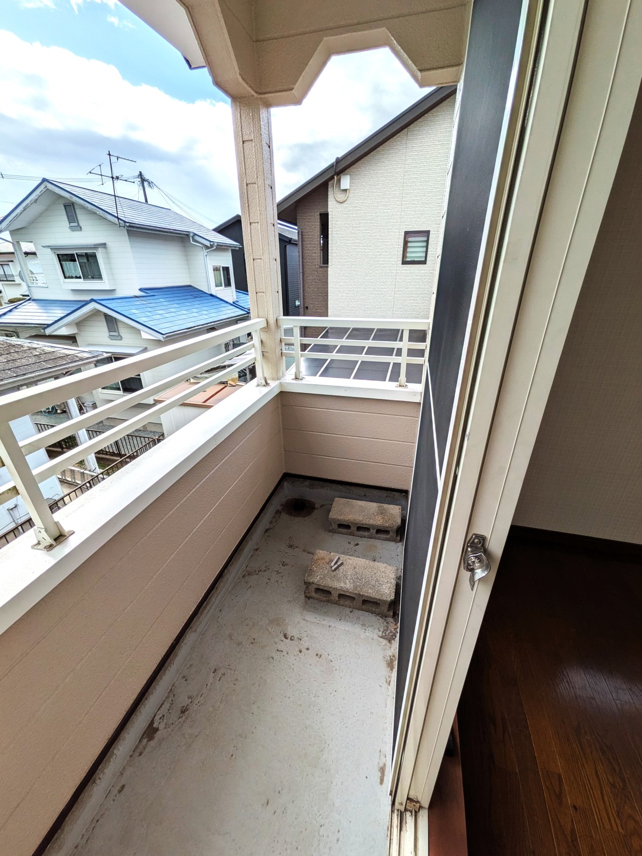 【バルコニー】南向きのバルコニーです(2026年2月撮影)