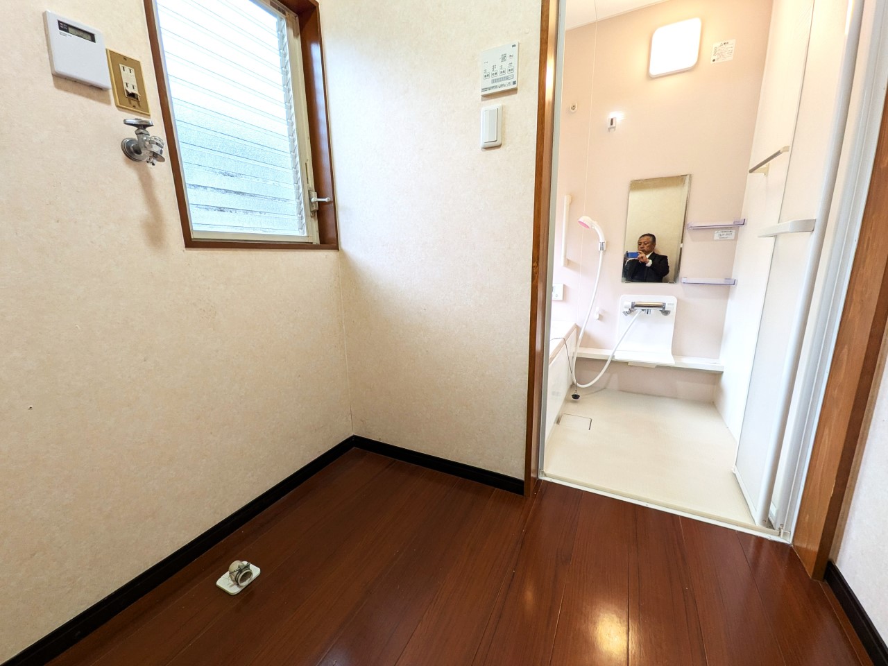 【脱衣所】使いやすいゆとりのある脱衣所(2026年2月撮影)