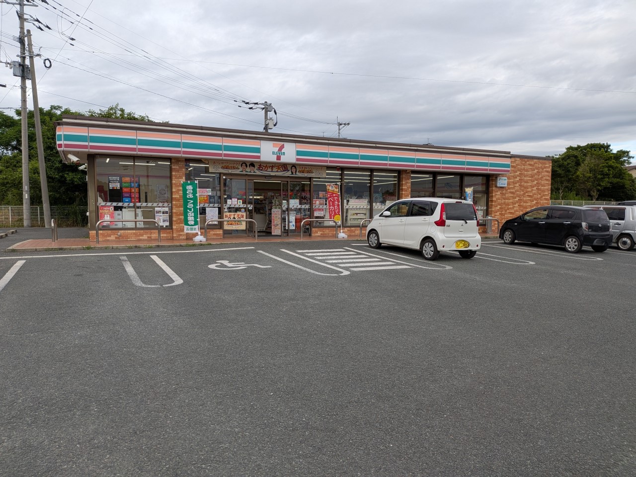 セブンイレブン荒尾金山店(2400m)-