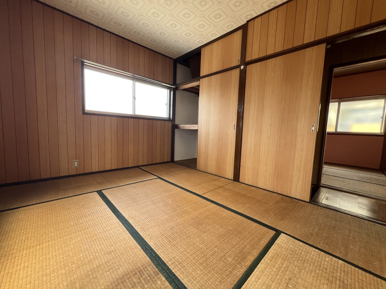 【2F和室】大容量の押入には来客用の座布団などがしまえます1(2026年6月撮影)