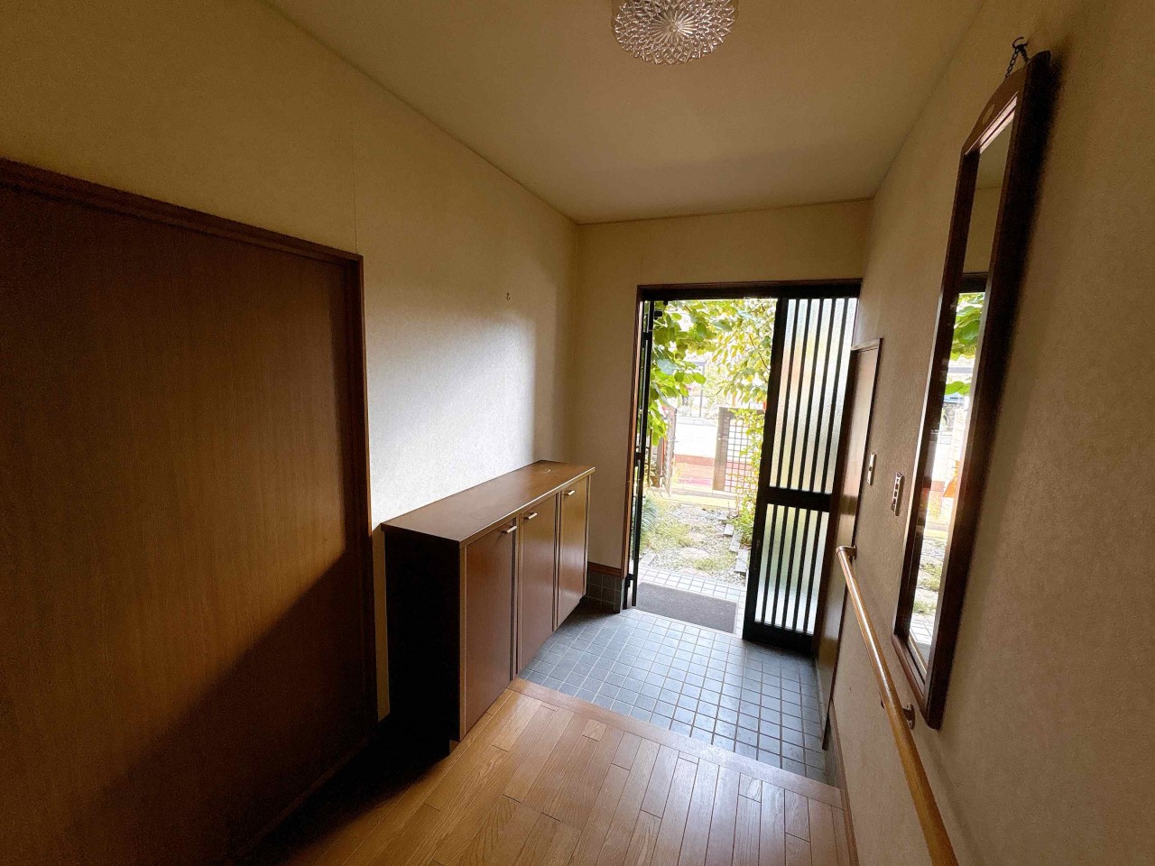 シューズボックス付きで、玄関まわりもすっきりと整理できます