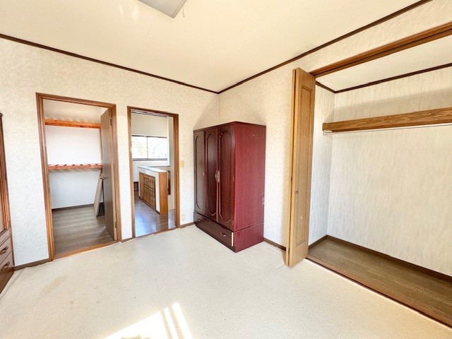 【洋室】クローゼット付きでスッキリ片付く洋室です♪※2026年3月撮影