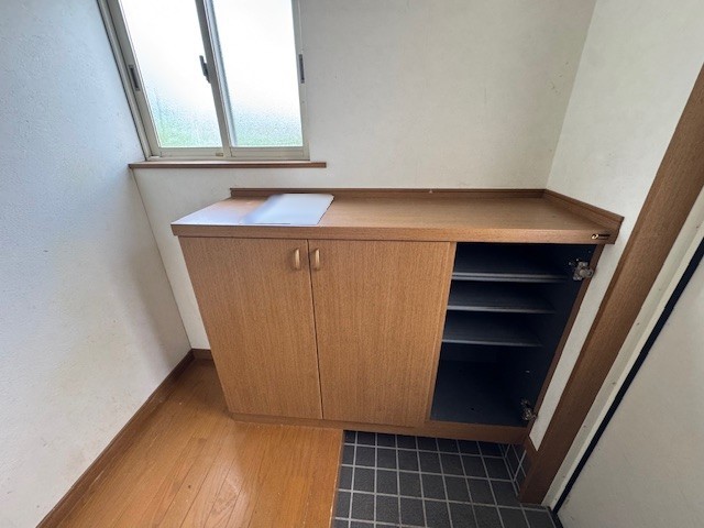 シューズボックス付きで、玄関まわりもすっきりと整理できます